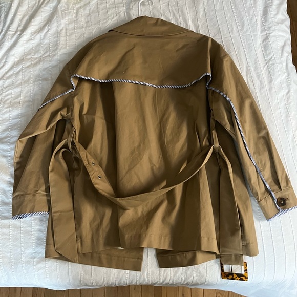 Scotch & Soda Short Trench Coat - Picture 3 of 9